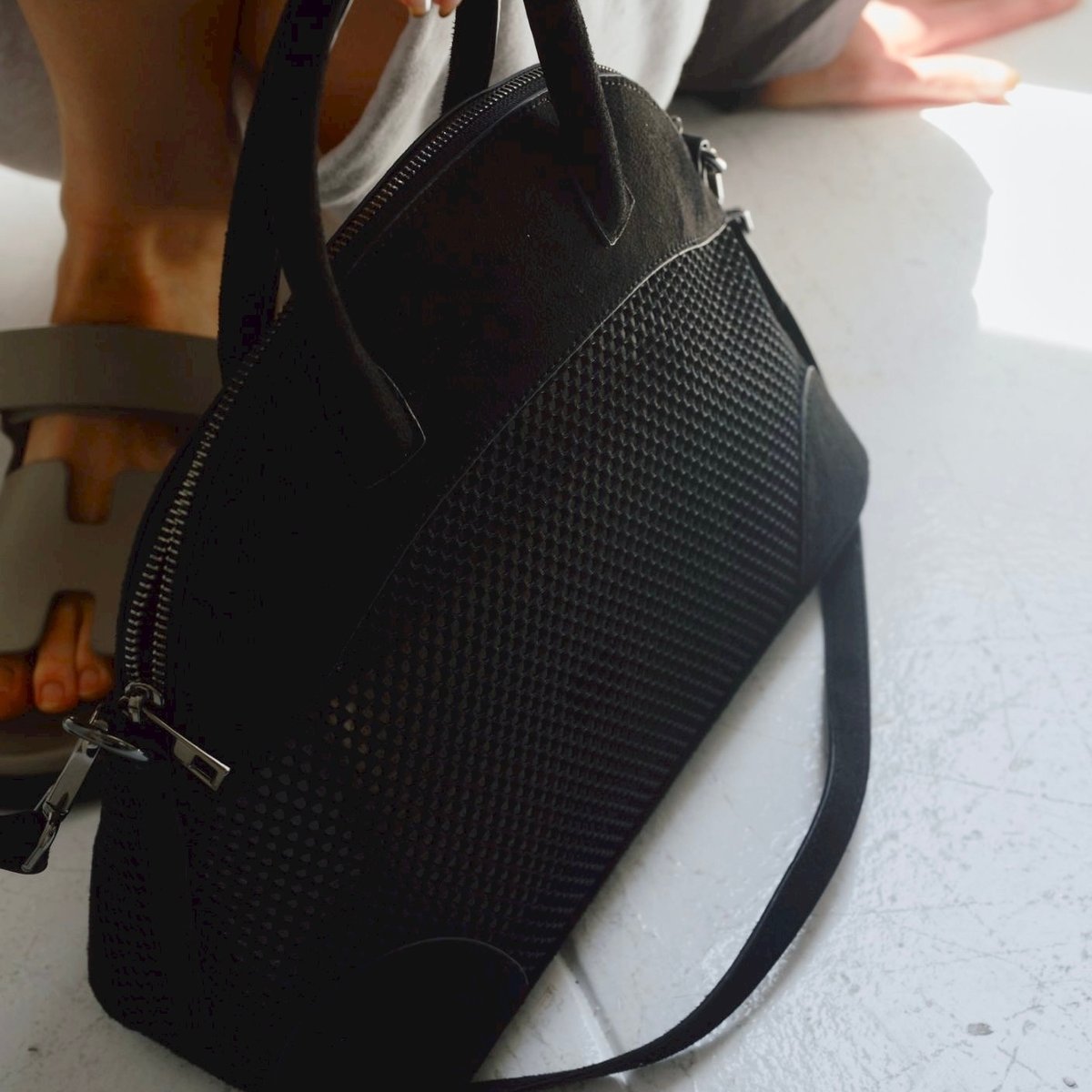 MESH BAG / black（pre-order） | DECOLLTE ACCESSORY
