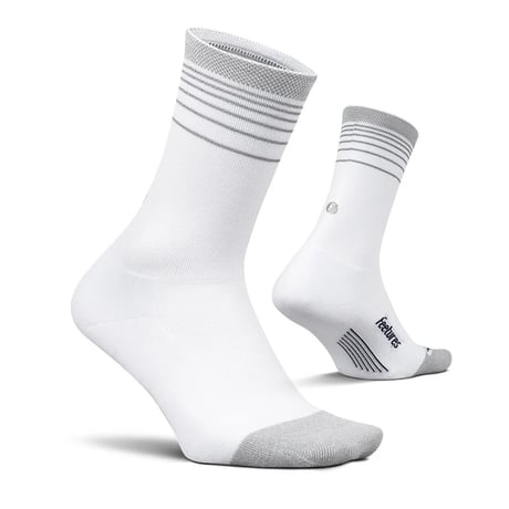 【Feetures】ELITE LIGHT CUSHION MINI CREW WhiteFlash