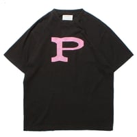 P LOGO Tee BLACK