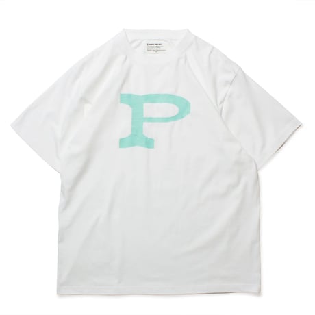 P LOGO Tee WHITE