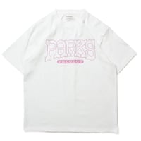 PARKS OUTLINE LOGO Tee WHITE