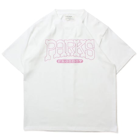 PARKS OUTLINE LOGO Tee WHITE