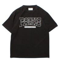 PARKS OUTLINE LOGO Tee BLACK