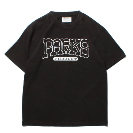 PARKS OUTLINE LOGO Tee BLACK