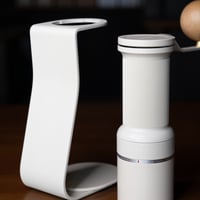 【電動/手挽き両用】EPEIOS エペイオス 2WAYコーヒーグラインダー Essence Duo 【モランディ・ホワイト】