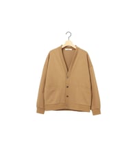 TWISTED JERSEY cardigan / amn-CS-098 / Camel