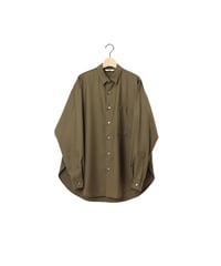 GABARDINE classic shirts / amn-SH-059 / Olive
