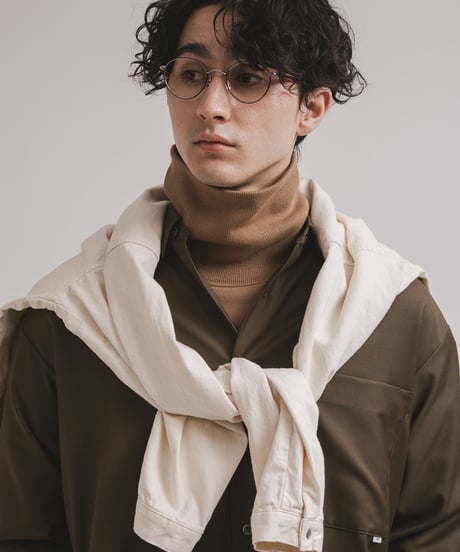 GABARDINE classic shirts / amn-SH-059 / Olive