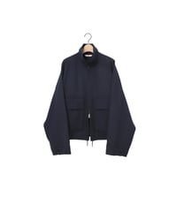 WARM GABARDINE useful blouson / amn-BL-024 / Navy