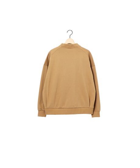 TWISTED JERSEY cardigan / amn-CS-098 / Camel