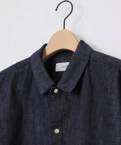8DENIM farm shirts / amn-SH-060 / Indigo