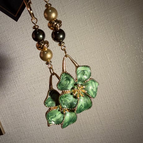 green flower