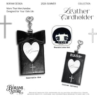 ♡°｡ レザーカードホルダーLeather Cardholder Black.ver*ﾟ♡