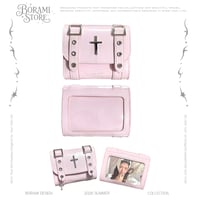 ♡レザーマルチケース Leather Multi Card Case Pink.ver♡