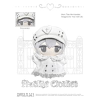 ✙ハンドメイド✙ CROSS HEART ゴシックベレー帽＋ドレス ホワイト.ver
