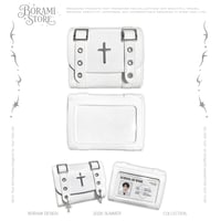 ♡レザーマルチケース Leather Multi Card Case White.ver♡