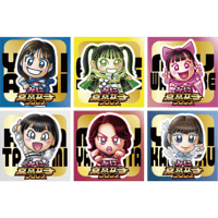 みに東京女子 スクエア缶バッジ