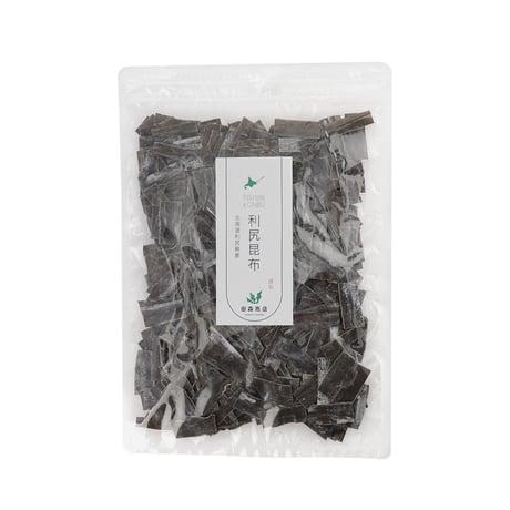 【新商品】 北海道産 天然利尻昆布 150g だし昆布 出汁 味噌汁 鍋 煮物 一寸サイズ 約3cm カット済み 熟成昆布 密封チャック袋入