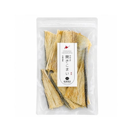 【新商品】北海道産 開きこまい 80g　お試し 氷下魚 コマイ 国産 送料無料　メール便でお届け 珍味 お酒のあて おつまみ おやつ  ダイエット 子供にもおすすめ 開き こまい
