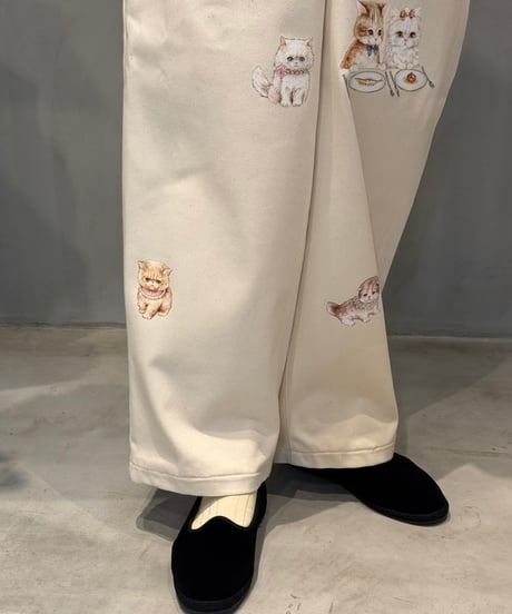 【現物・M】ペタペタリボンチャームデニムパンツ(3色展開)