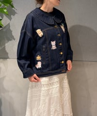 【現物・3L】ペタペタyukiemon Gジャン・こねこ