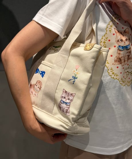 【現物】ぺたぺたミドルトート