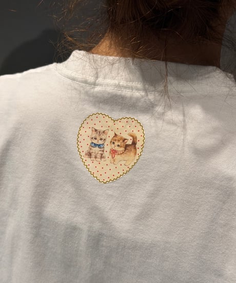 【受注・M】ペタペタこねこTシャツ