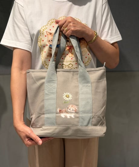 【現物】ぺたぺたミドルトート