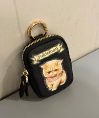 【現物】ペタペタしかくいポーチ