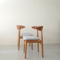 Knud Faerch for Slagelse Mobelvaerk / No.305 ダイニングチェア〈 teak / oak 〉