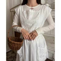 Vintage rose thermal tops(remake)