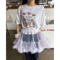 Vintage girly bear&rabbit T-shirt