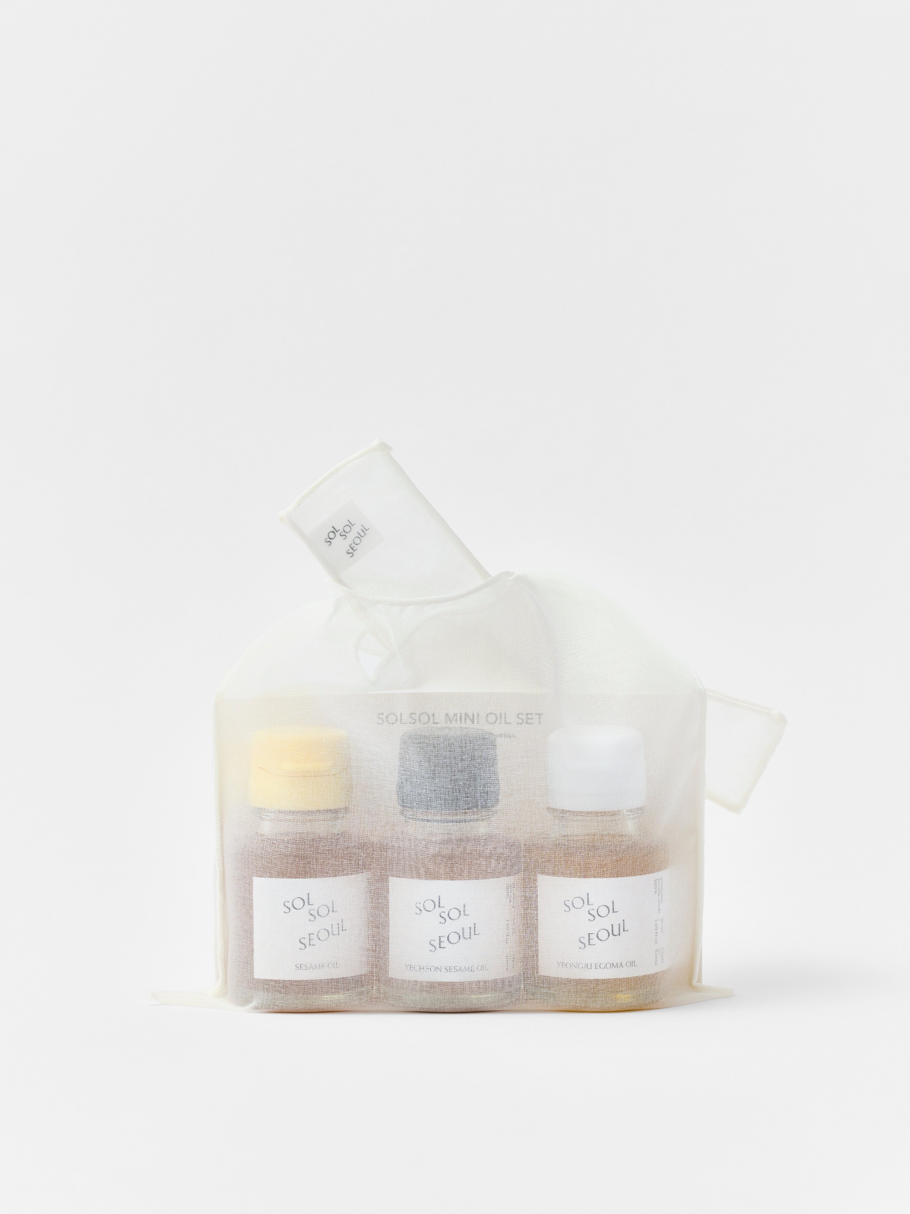 【新品未開封】SOLSOL SEOUL ごま油 2本セット SOLSOL MINI OIL SET | SOLSOL SEOUL