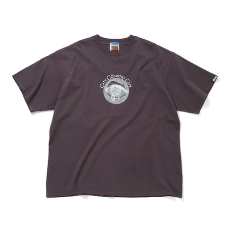GARMENT DYE COTTON T-SHIRT_PLOY AA_ARTWORK BY Abu Qadim Haqq_C GRAY