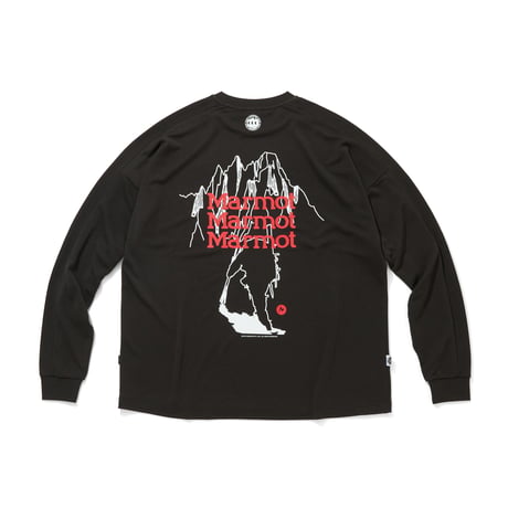 CITY COUNTRY CITY x Marmot_MC EVERYWHERE L/S T-SHIRT_C GRAY