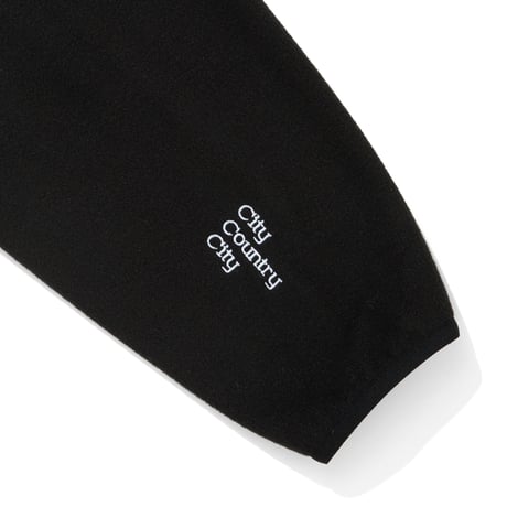 CITY COUNTRY CITY x Marmot_MC POLARTEC FLLECE JACKET_BLACK