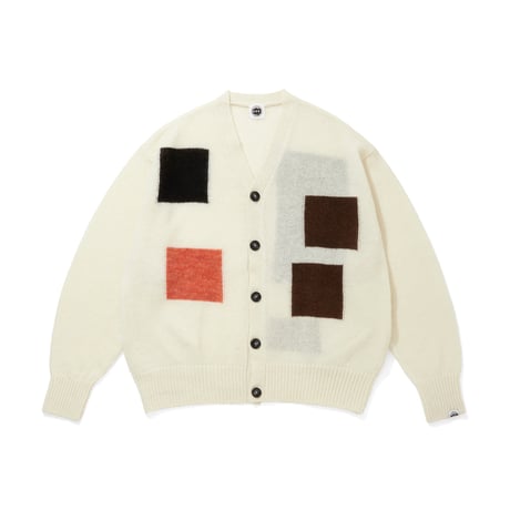 MOHAIR SWEATER WITH BADGE_IVORY