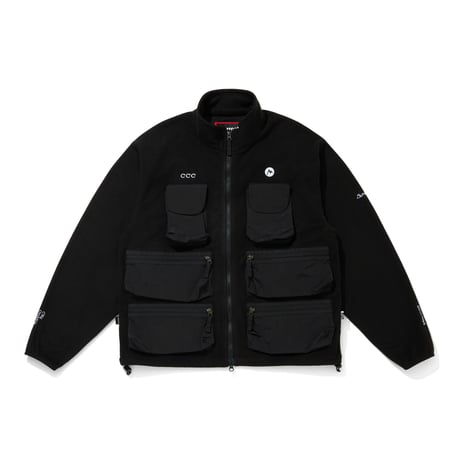 CITY COUNTRY CITY x Marmot_MC POLARTEC FLLECE JACKET_BLACK