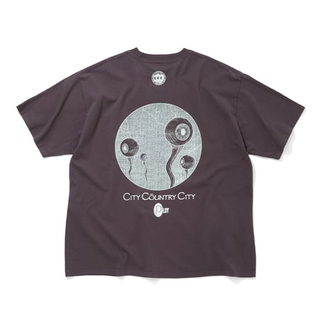 GARMENT DYE COTTON T-SHIRT_PLOY AA_ARTWORK BY Abu Qadim Haqq_C GRAY