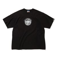 GARMENT DYE COTTON T-SHIRT_PLOY AA_ARTWORK BY Abu Qadim Haqq_BLACK