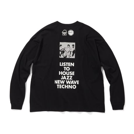 ISNESS MUSIC  x CITY COUNTRY CITY _L/S T-SHIRT_BLACK