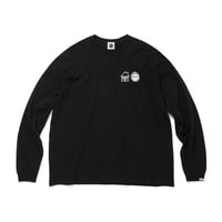 ISNESS MUSIC  x CITY COUNTRY CITY _L/S T-SHIRT_BLACK