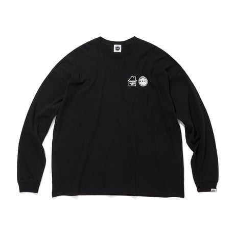 ISNESS MUSIC  x CITY COUNTRY CITY _L/S T-SHIRT_BLACK
