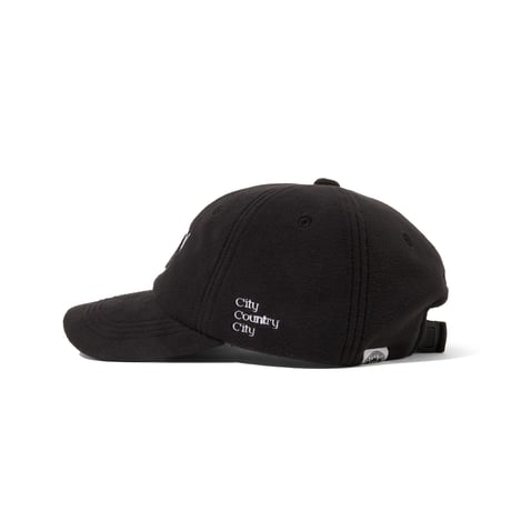 CITY COUNTRY CITY x Marmot_MC POLARTEC FLLECE CAP_BLACK