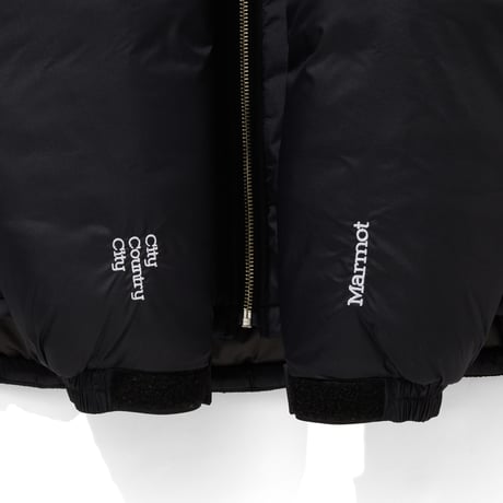 CITY COUNTRY CITY x Marmot_MC PRIMALOFT JACKET_BLACK