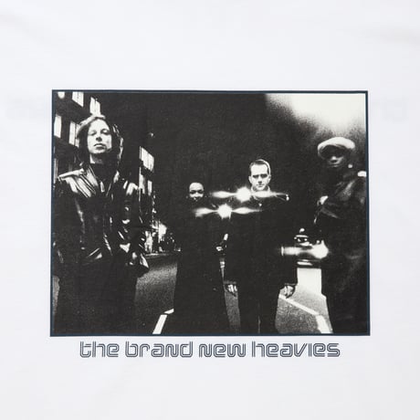 CITY COUNTRY CITY x the brand new heavies_Cotton T-shirt _Shelter_White
