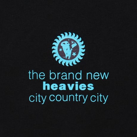 CITY COUNTRY CITY x the brand new heavies_Cotton T-shirt _Close To You_Black