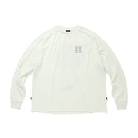CITY COUNTRY CITY x Marmot_MC EVERYWHERE L/S T-SHIRT_WHITE