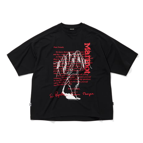 CITY COUNTRY CITY x Marmot_MC EVERYWHERE T-SHIRT_BLACK
