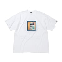 CITY COUNTRY CITY x the brand new heavies_Cotton T-shirt _You are the universe_White